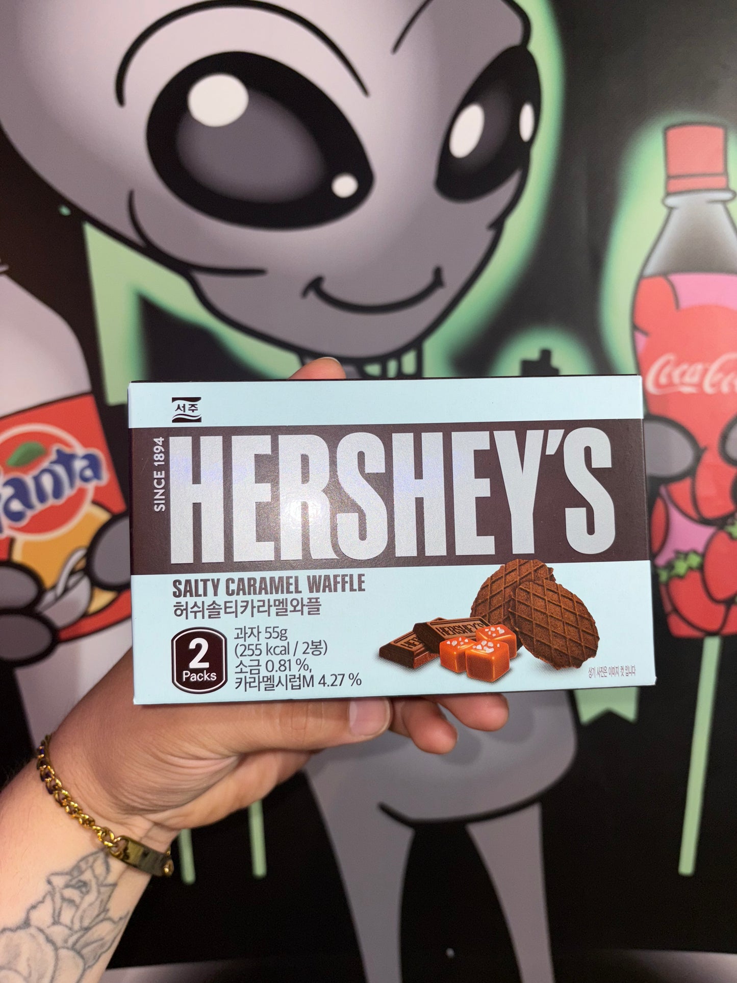 Hershey’s Salt Caramel Waffle