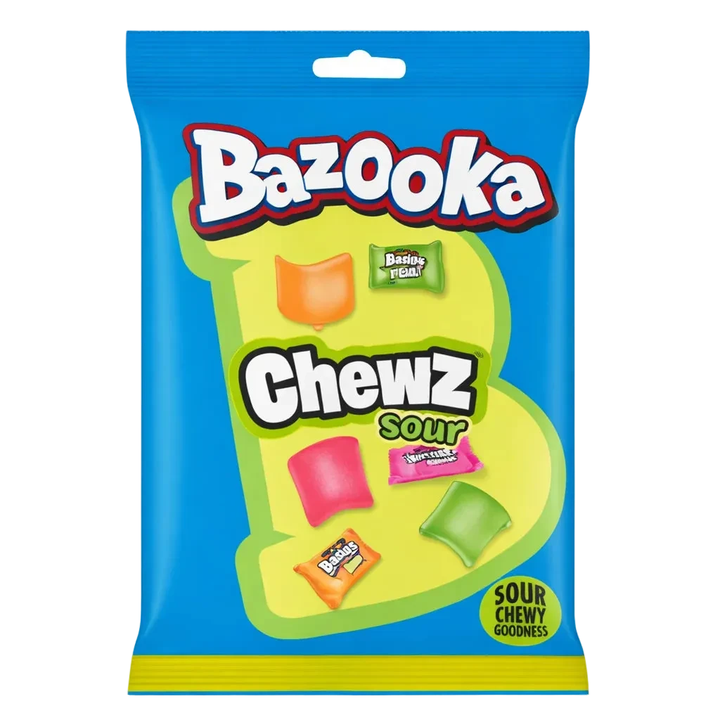 Bazooka Chews Sour (UK)
