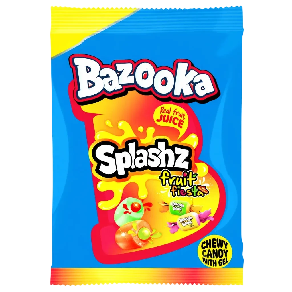 Bazooka Splashz Fruit Fiesta (UK)