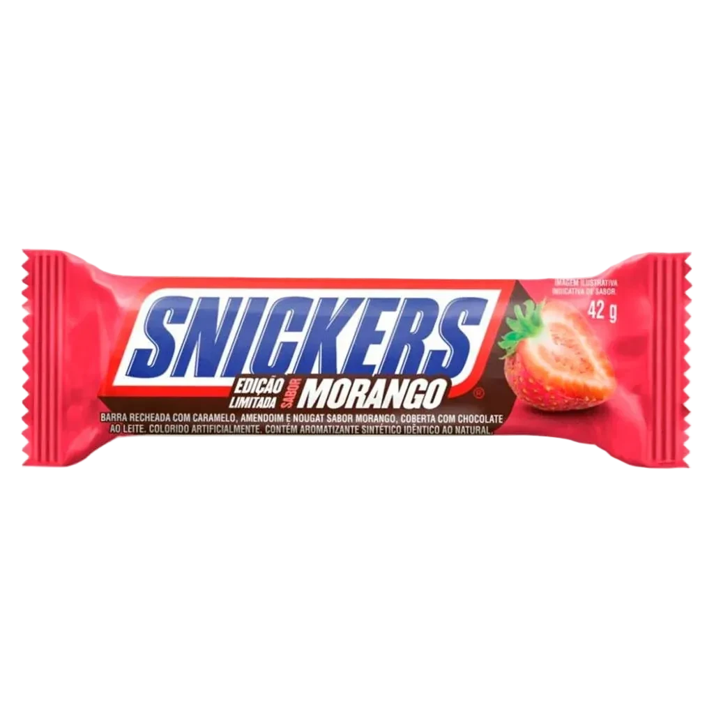 Snickers Sabor Morango (Brazil)