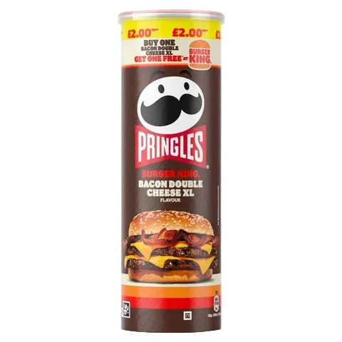 Pringles Burger King - Bacon Double Cheese XL (UK)