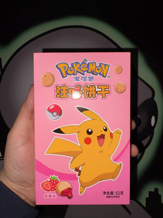 Pokémon Strawberry Filled Cookies