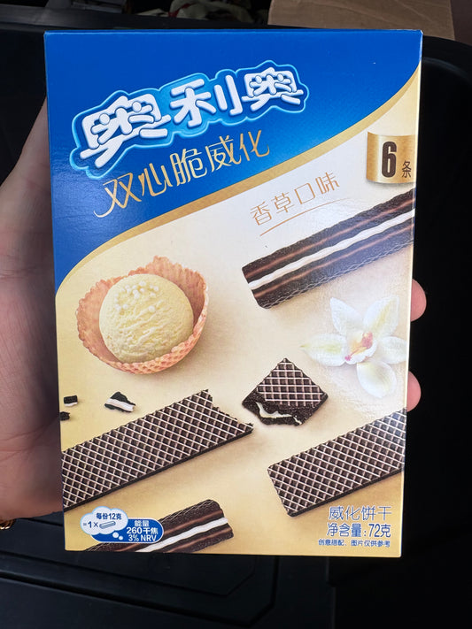 Oreo Vanilla Wafer Bars